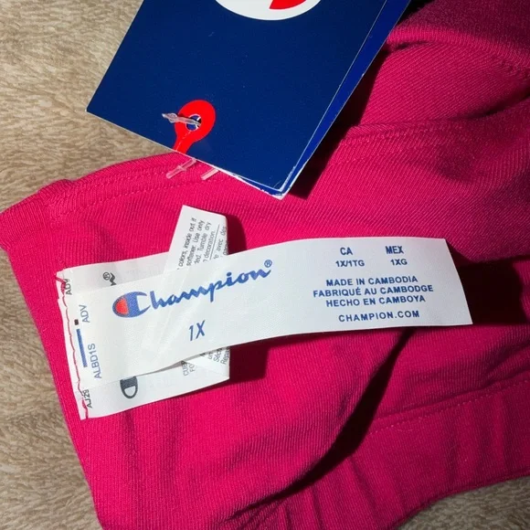 Champion Women's Vibrant Pink Sports Bra - Picture 4 of 4